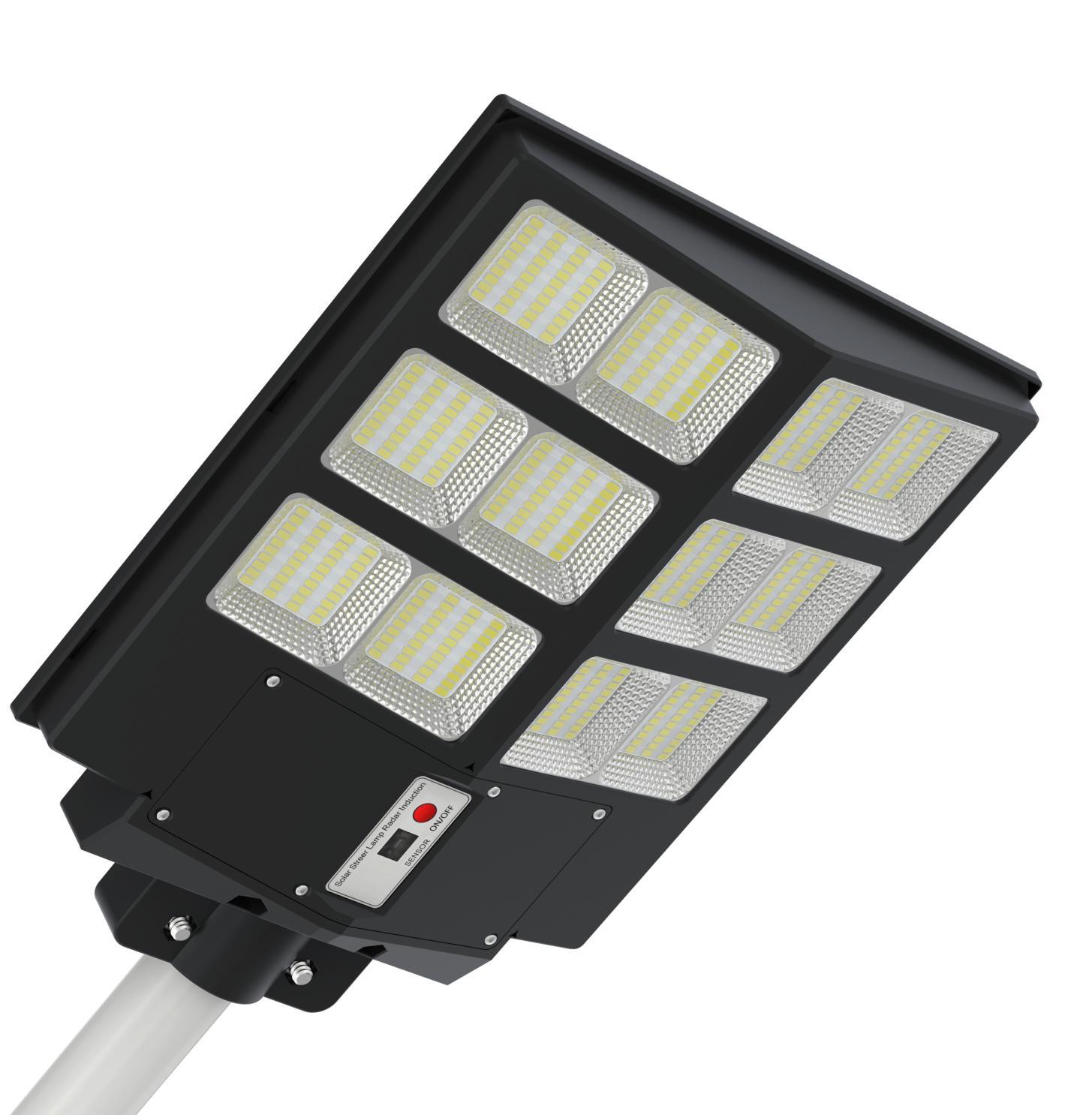 Lampa cu incarcare solara 600 w cu telecomanda si suport metalic
