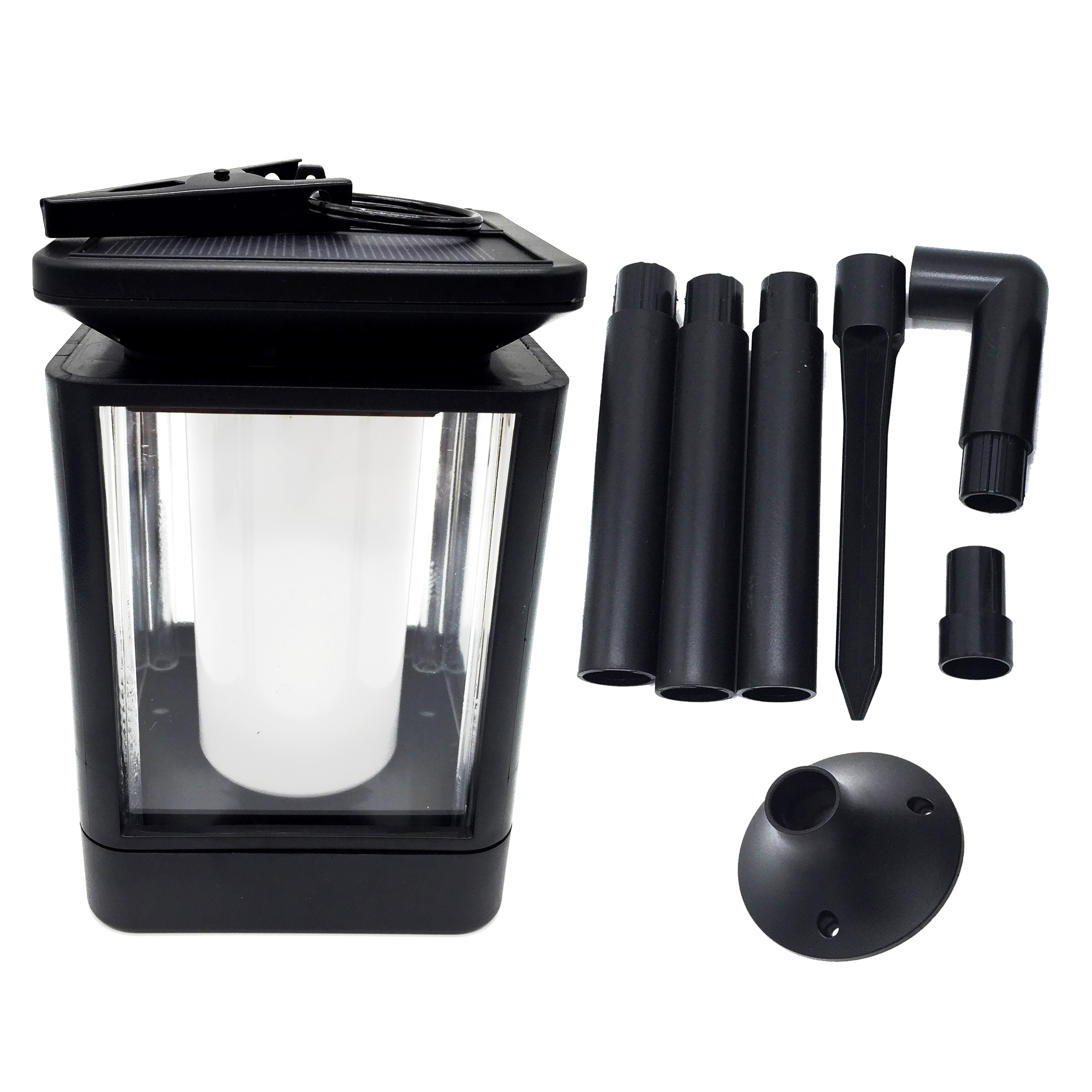 Lampa solara cu efect de flacara pentru gradina xf6003