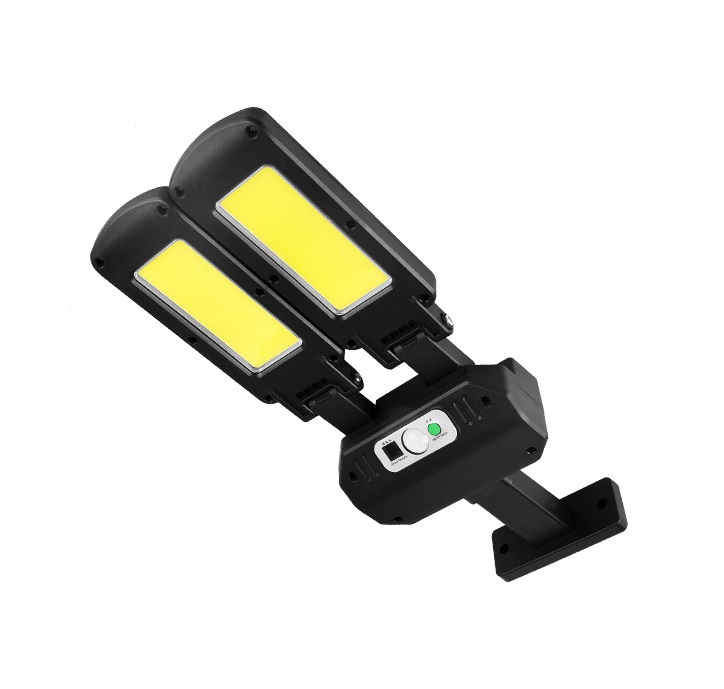 Lampa solara de perete cu doua reflectoare si telecomanda