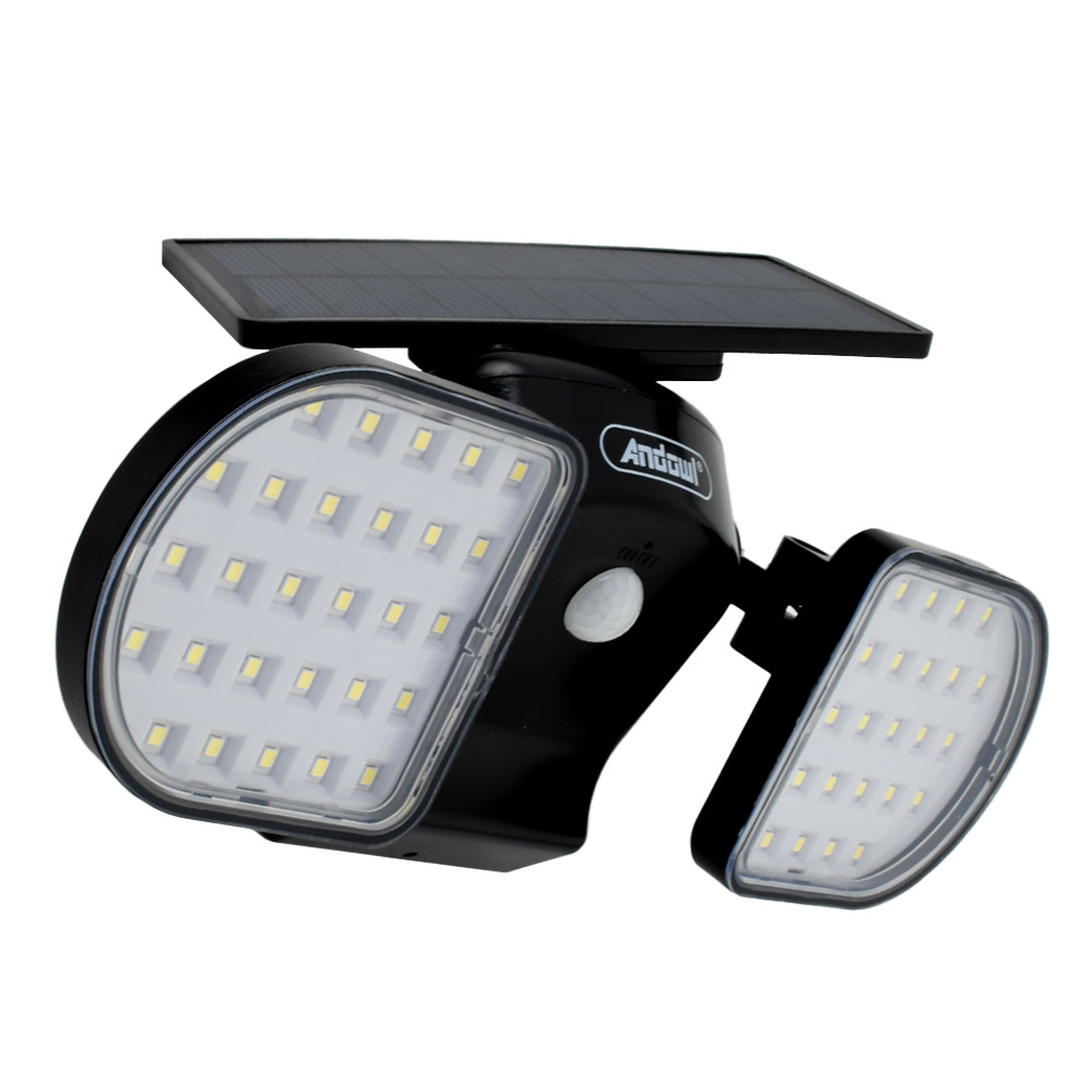 Lampa solara de perete cu senzor de miscare  si 56 leduri,andowl q-ty863