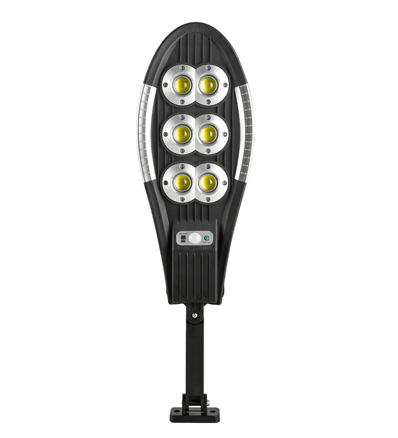 Lampa solara stradala cu senzor de miscare si telecomanda ,100 w,6 casete cob
