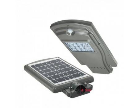 Lampa stradala 20 w cu panou solar si senzor de miscare 