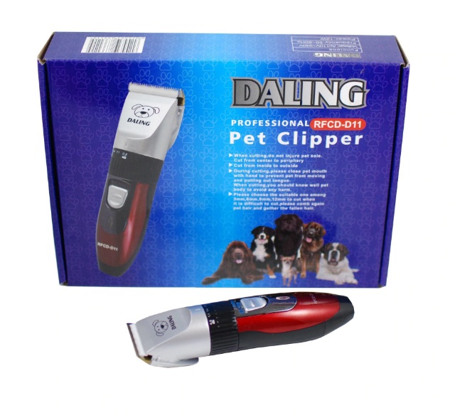 Mașină de tuns re&icirc;ncărcabilă darling  cu 2 acumulatori