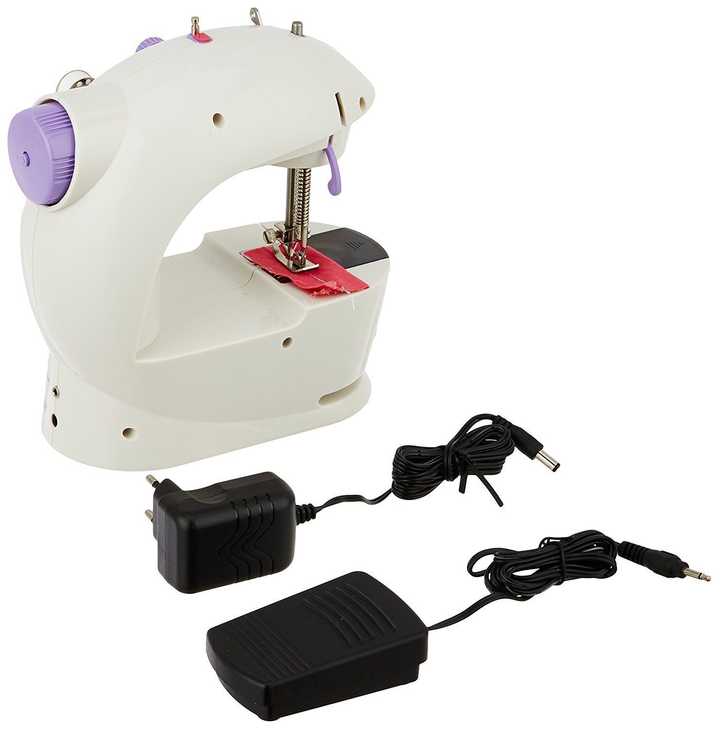 Mini masina de cusut portabila cu pedala