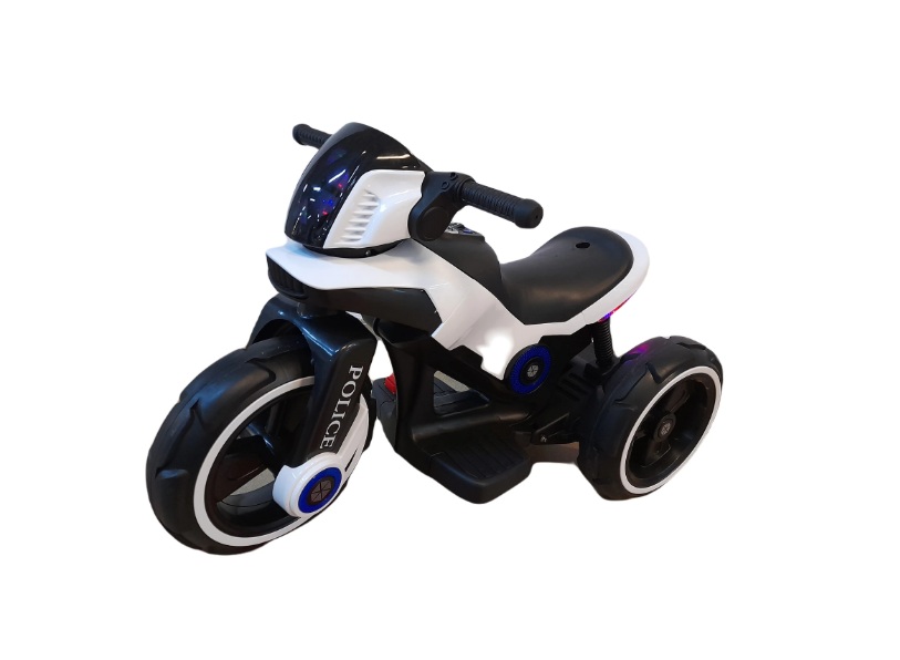 Motocicleta electrica copii, model police, 12v, +2 ani