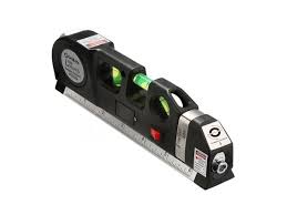 Nivela cu raza laser si ruleta incorporata, ruleta 2.5 m, laser 6 m