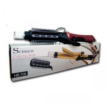 Ondulator de par profesional surker cu perie detasabila