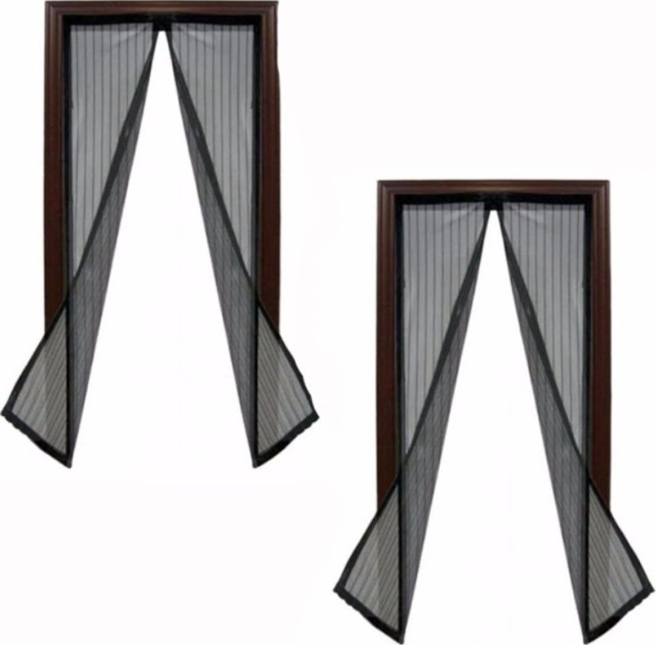 Pachet 1+1 gratis - plasa anti-insecte cu magnet  100x210 cm