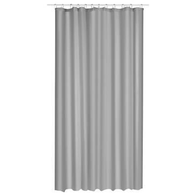 Perdea pentru dus cu 12 gauri din otel inoxidabil 183x183 cm , gri