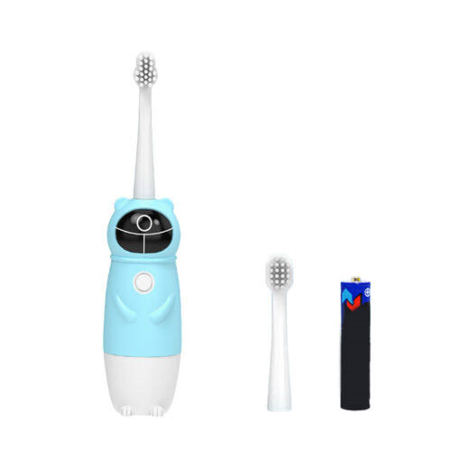 Periuță de dinți electrică pentru copii cu ursuleț 