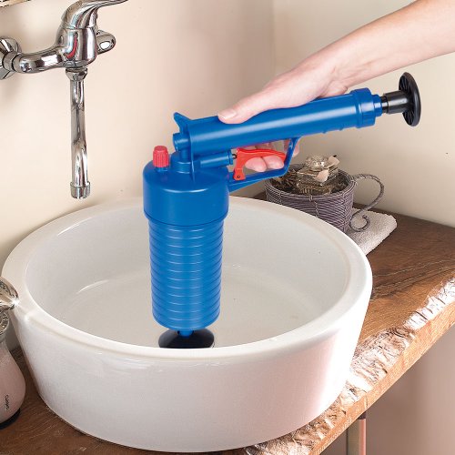 Pistol pentru desfundarea tevilor cu aer comprimat