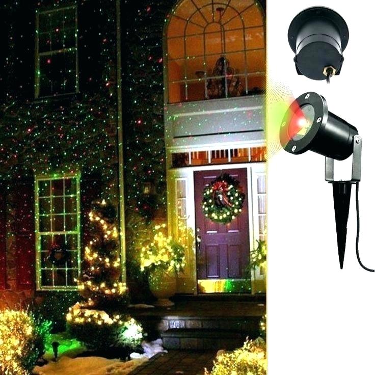 Proiector laser cu 2 culori,carcasa metalica ,telecomanda si senzor de temperatura