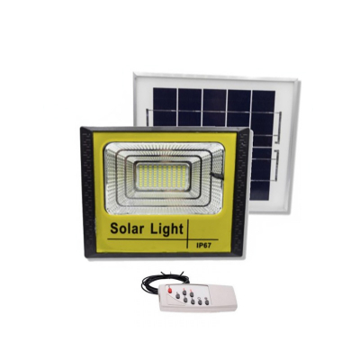 Proiector led cu panou solar si telecomanda 200 w