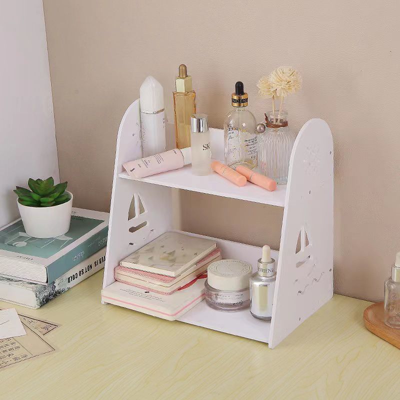 Raft multifuncțional- organizator birou pentru carti si cosmetice