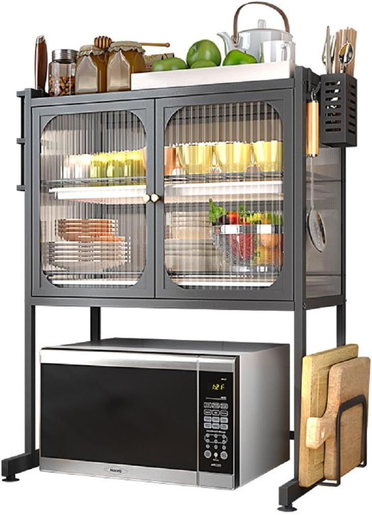 Raft organizator bucatarie 2 niveluri &ndash; structura metalica