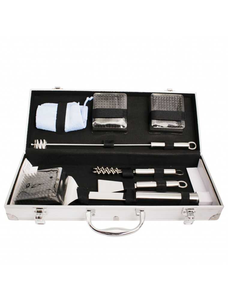 Servieta cu 8 ustensile de gratar 