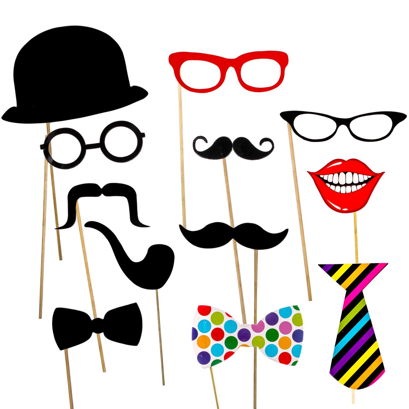 Set 12 props-uri foto,  party