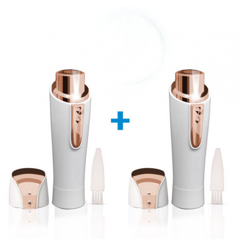 Set 2 mini epilatoare profesionale cu lampa