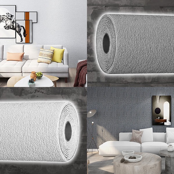 Set 2 role  tapet autoadeziv model texturat - 280x50 cm