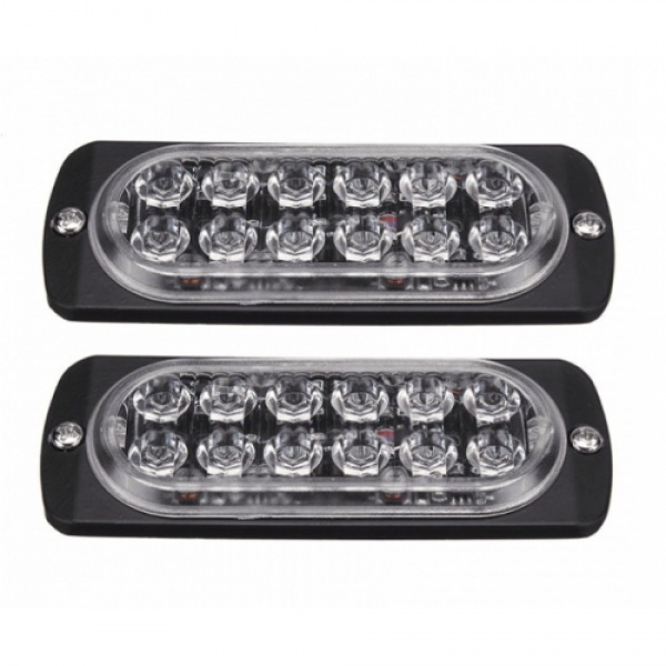 Set 2 stroboscoape 12 led