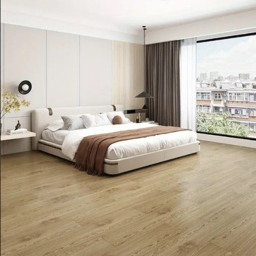 Set 36 placi pvc autoadezive tip parchet , culoare lemn natur