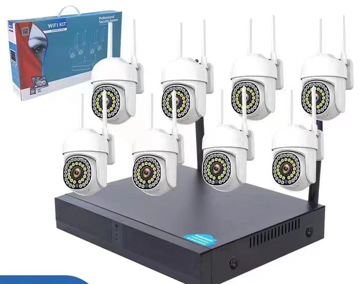 Sistem de supraveghere video , nvr cu 8 camere wifi