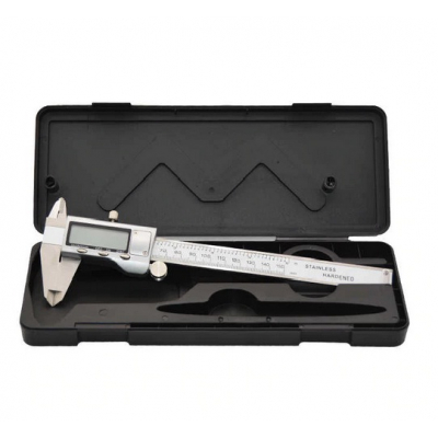 Subler electronic cu afisaj dgital metalic si sina din metal