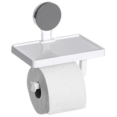 Suport hartie igienica cu suport telefon