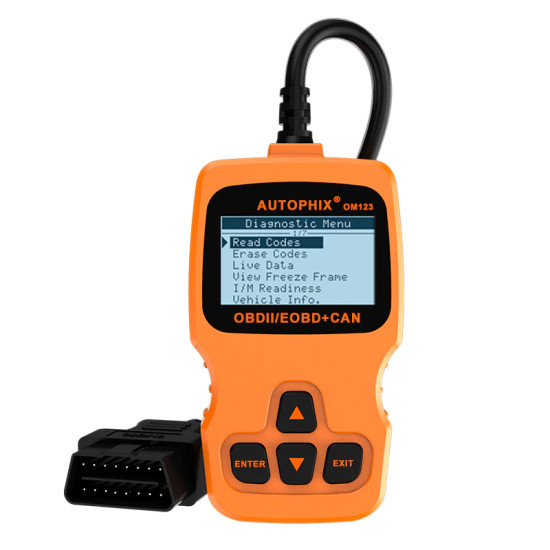 Tester / diagnoza om123 profesional auto universal obd2