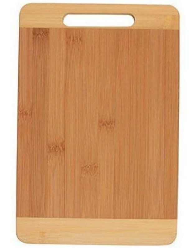 Tocator cu maner 30x20 cm bambus