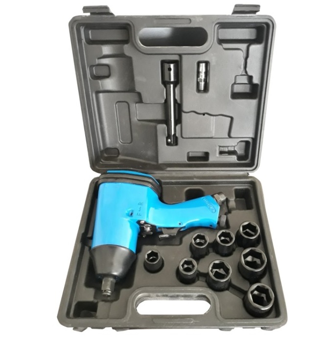 Trusa pistol pneumatic 1/2" 11 piese